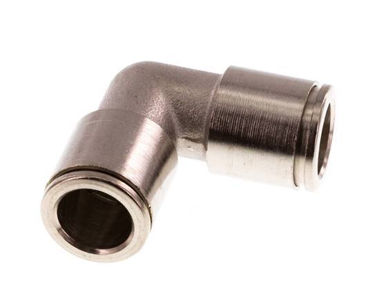 10mm 90 graden L-verbinding Messing Insteekfitting FKM [2 Stuks]