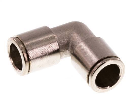 10mm 90 graden L-verbinding Messing Insteekfitting FKM [2 Stuks]