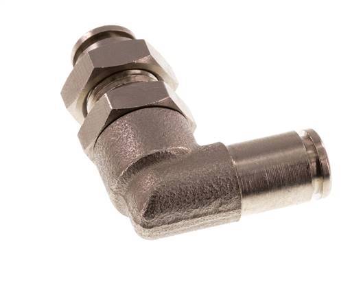 4mm 90 graden L-verbinding Messing Insteekfitting Schotdoorvoer NBR