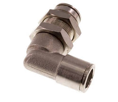 10mm 90 graden L-verbinding Messing Insteekfitting Schotdoorvoer NBR