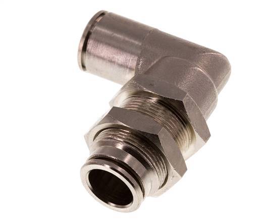 12mm 90 graden L-verbinding Messing Insteekfitting Schotdoorvoer NBR