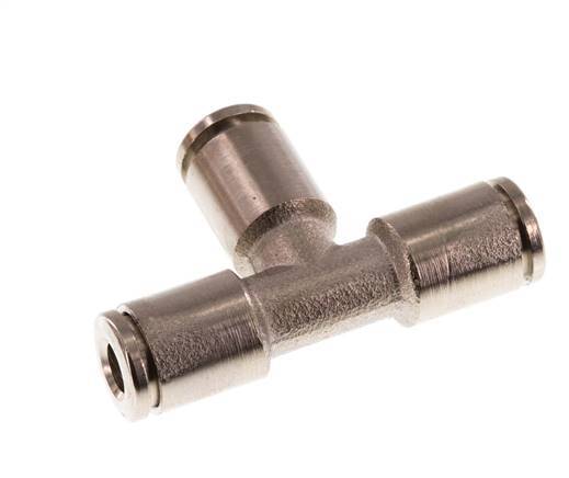 4mm T-koppeling Messing Insteekfitting NBR [2 Stuks]