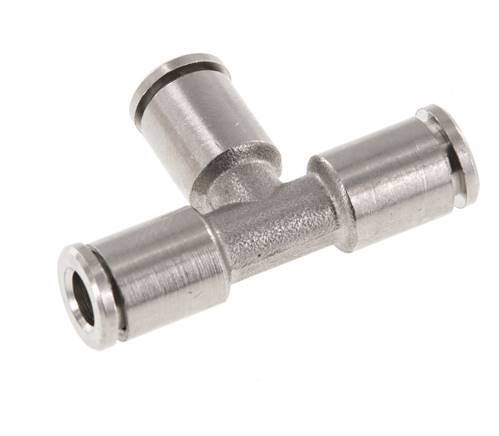 5mm T-koppeling Messing Insteekfitting NBR [2 Stuks]