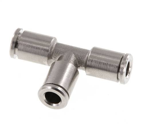 5mm T-koppeling Messing Insteekfitting NBR [2 Stuks]