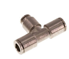 4mm x 6mm T-koppeling Messing Insteekfitting NBR