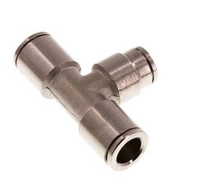 6mm x 8mm T-koppeling Messing Insteekfitting NBR