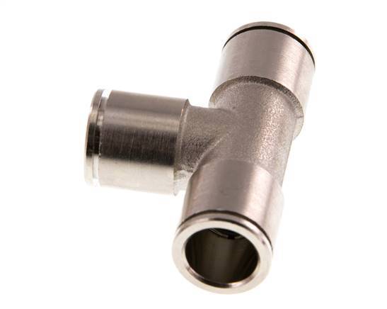 12mm T-koppeling Messing Insteekfitting NBR