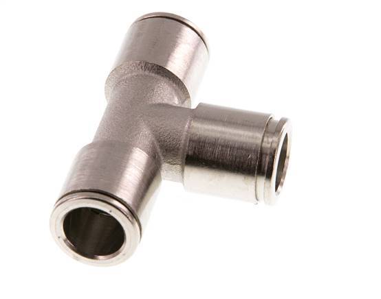 10mm T-koppeling Messing Insteekfitting FKM