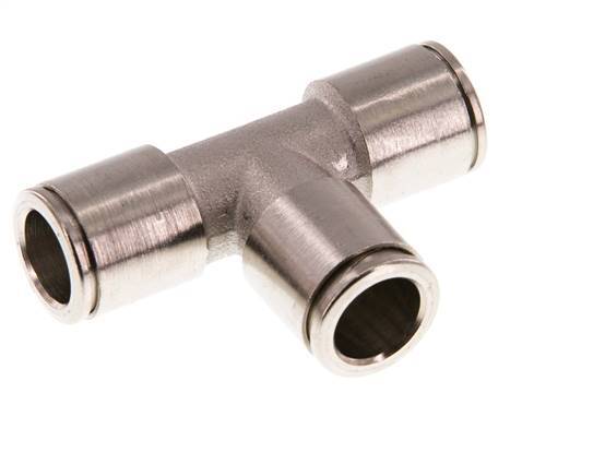 10mm T-koppeling Messing Insteekfitting FKM