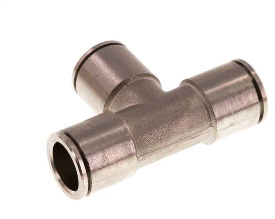 12mm T-koppeling Messing Insteekfitting FKM