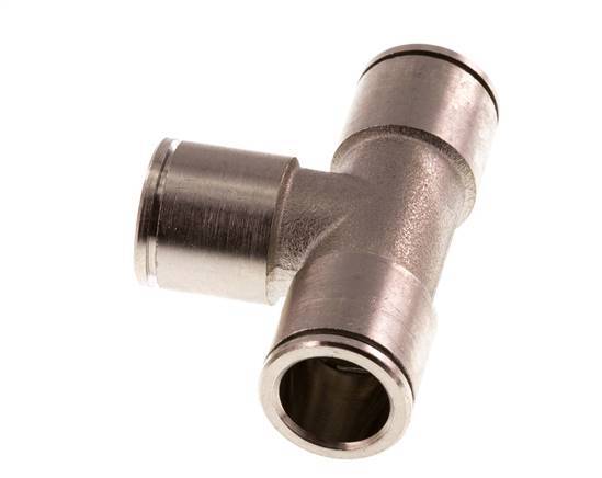 12mm T-koppeling Messing Insteekfitting FKM