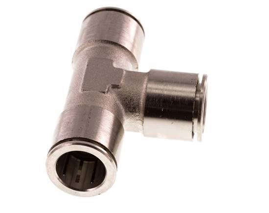16mm T-koppeling Messing Insteekfitting FKM