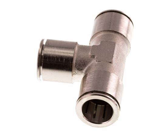 16mm T-koppeling Messing Insteekfitting FKM