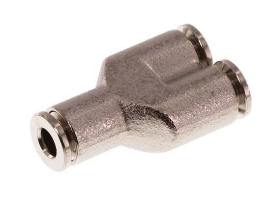 4mm Y-koppeling Messing Insteekfitting NBR