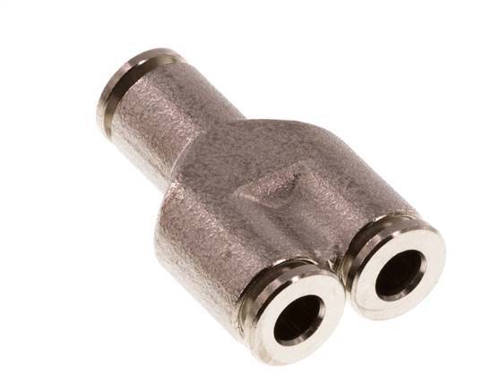 4mm Y-koppeling Messing Insteekfitting NBR