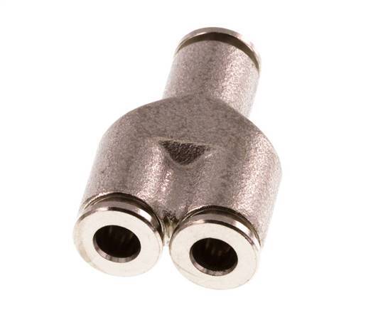 4mm Y-koppeling Messing Insteekfitting NBR