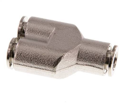 6mm Y-koppeling Messing Insteekfitting NBR