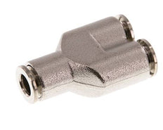 6mm Y-koppeling Messing Insteekfitting NBR