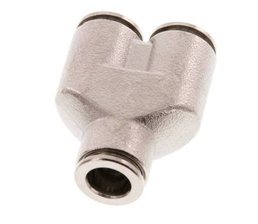 8mm Y-koppeling Messing Insteekfitting NBR