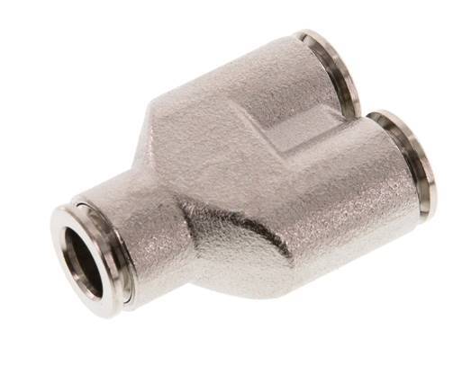 8mm Y-koppeling Messing Insteekfitting NBR