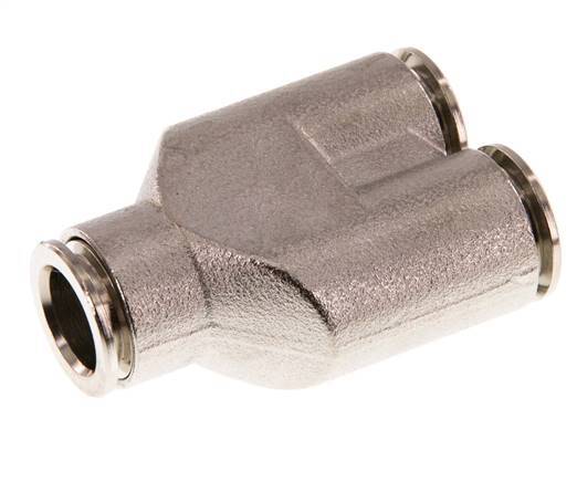 10mm Y-koppeling Messing Insteekfitting NBR