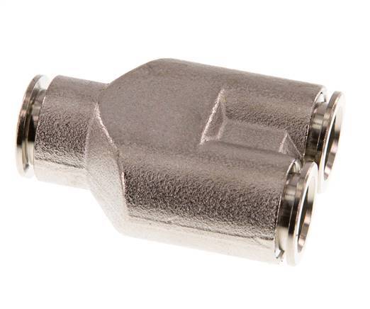 10mm Y-koppeling Messing Insteekfitting NBR