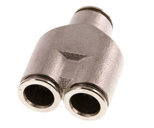 10mm Y-koppeling Messing Insteekfitting NBR