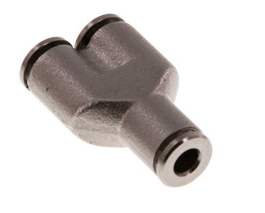 4mm Y-koppeling Messing Insteekfitting FKM