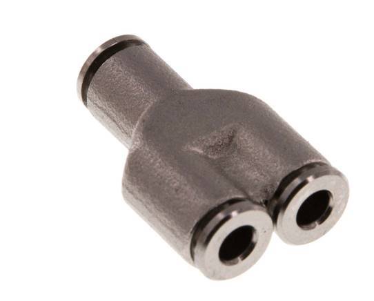 4mm Y-koppeling Messing Insteekfitting FKM