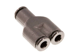 4mm Y-koppeling Messing Insteekfitting FKM