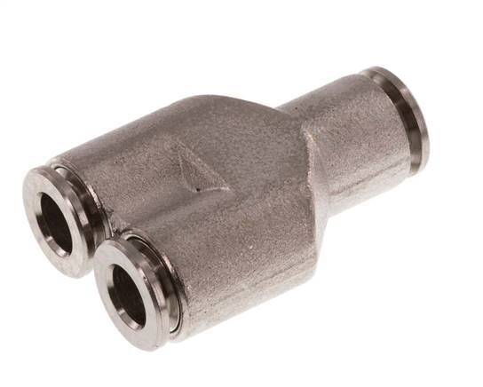 6mm Y-koppeling Messing Insteekfitting FKM