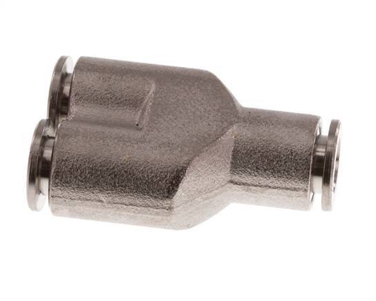 6mm Y-koppeling Messing Insteekfitting FKM