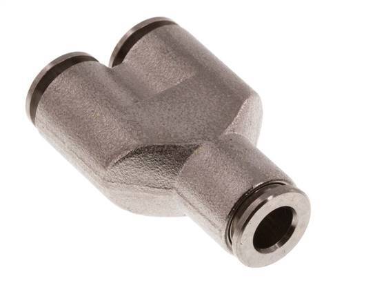 6mm Y-koppeling Messing Insteekfitting FKM