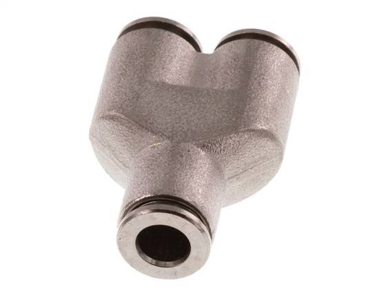 6mm Y-koppeling Messing Insteekfitting FKM