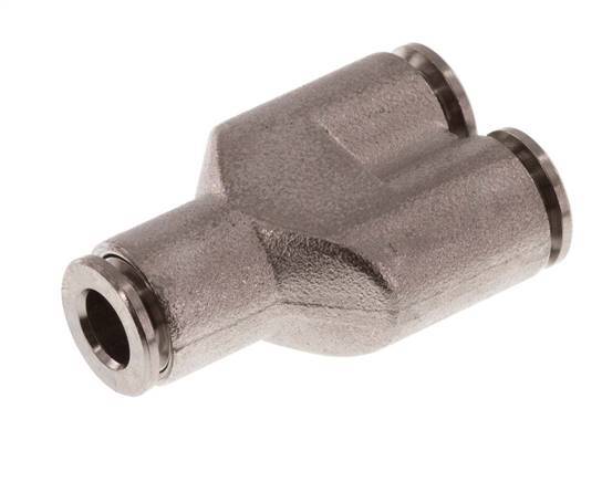6mm Y-koppeling Messing Insteekfitting FKM