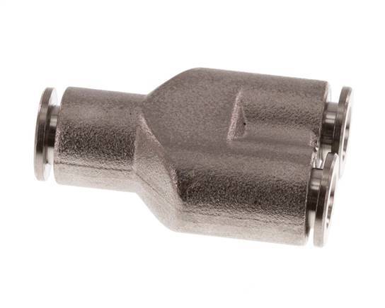 6mm Y-koppeling Messing Insteekfitting FKM