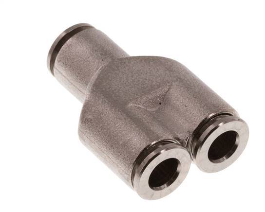 6mm Y-koppeling Messing Insteekfitting FKM