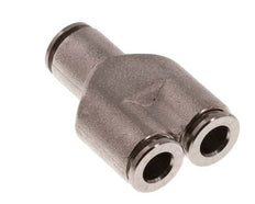 6mm Y-koppeling Messing Insteekfitting FKM