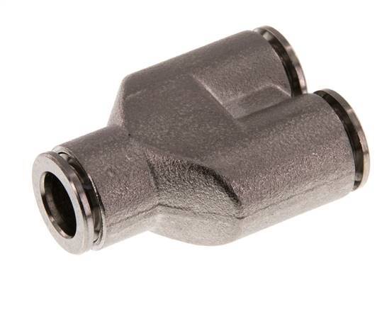 8mm Y-koppeling Messing Insteekfitting FKM