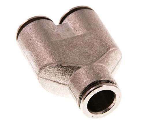 10mm Y-koppeling Messing Insteekfitting FKM