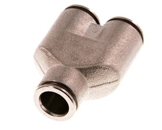 10mm Y-koppeling Messing Insteekfitting FKM