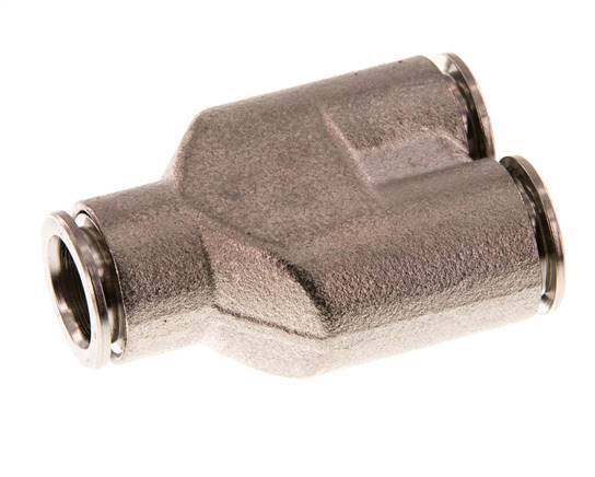 10mm Y-koppeling Messing Insteekfitting FKM
