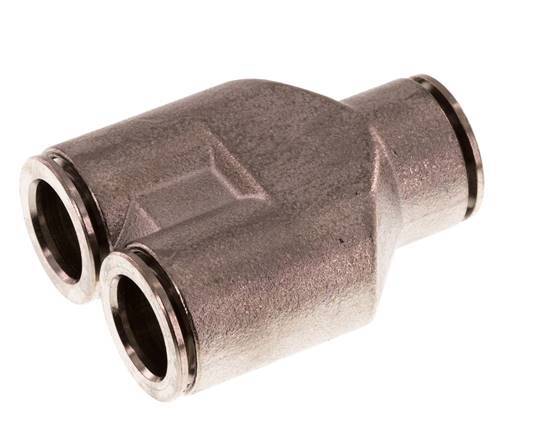12mm Y-koppeling Messing Insteekfitting FKM