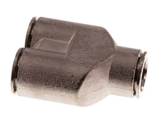 12mm Y-koppeling Messing Insteekfitting FKM