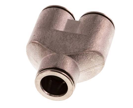 12mm Y-koppeling Messing Insteekfitting FKM