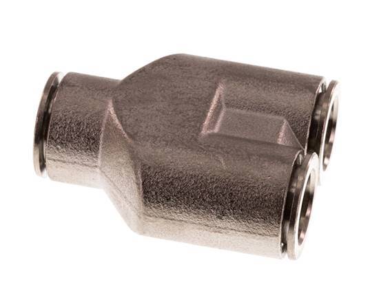 12mm Y-koppeling Messing Insteekfitting FKM