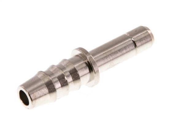 6mm x 6mm insteekfitting Messing Slangpilaar FKM [2 Stuks]