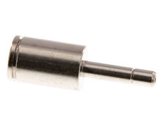 6mm x 4mm Messing Insteekfitting Plug NBR [2 Stuks]