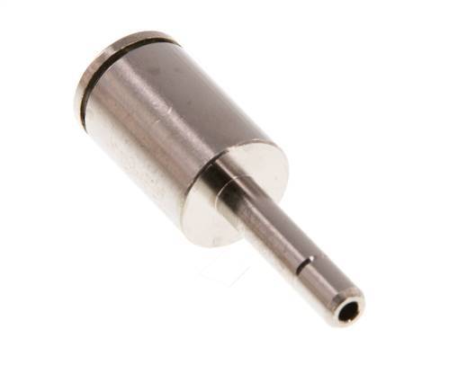6mm x 4mm Messing Insteekfitting Plug NBR [2 Stuks]