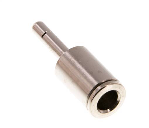6mm x 4mm Messing Insteekfitting Plug NBR [2 Stuks]